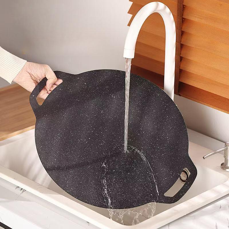 Kitchen Baking Containers - ขายดี-กระทะเคลือบกันติด 1 ใบ ขนาด 28/30/32/34/38 ซม.