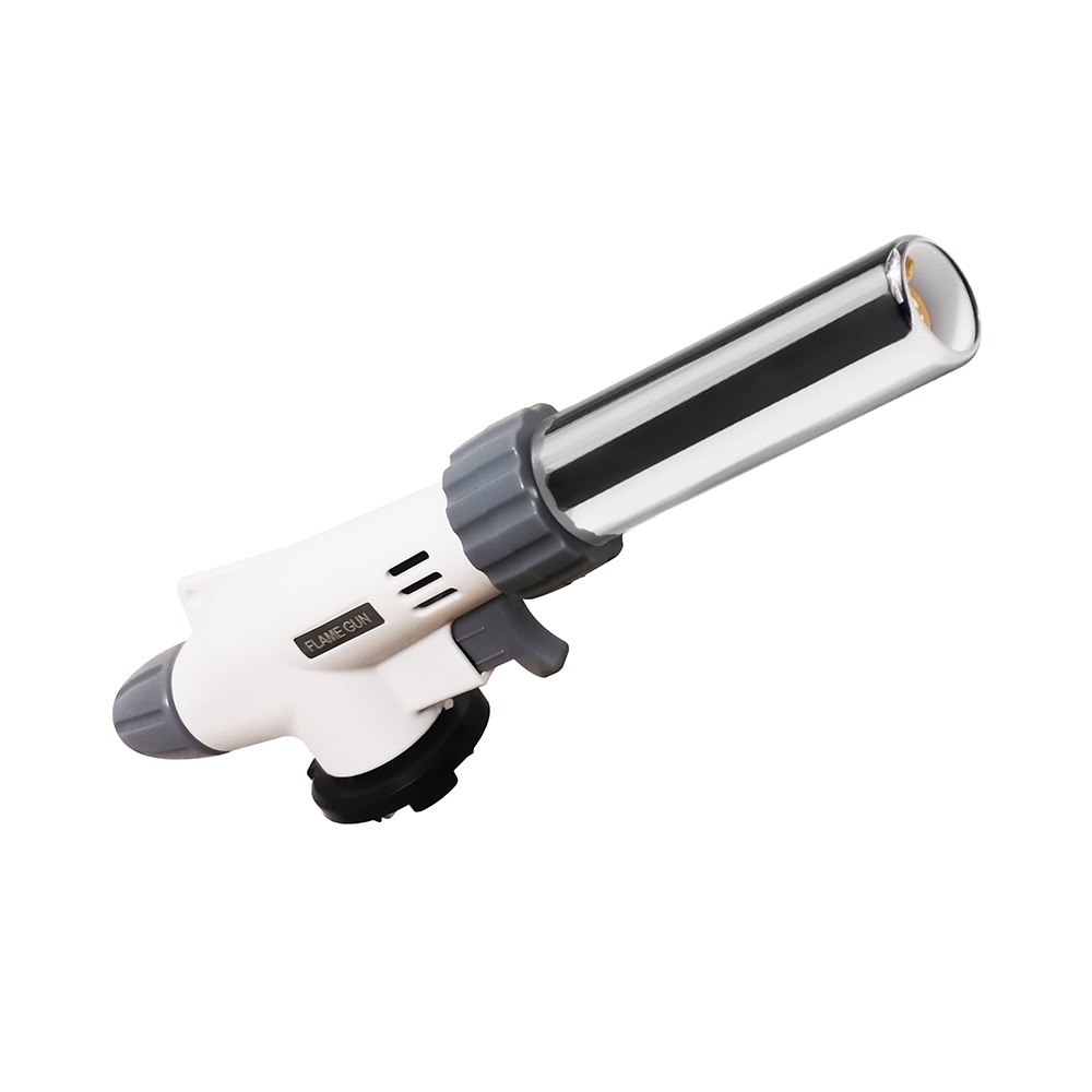 Kitchen Baking Torch - ไฟแช็คแก๊สบิวเทนสำหรับครัว ไฟเชฟปรุงอาหาร ไฟเชฟปรุงอาหารแบบมืออาชีพ ปรับเปลวไฟได้ สำหรับทำบาร์บีคิว อบขนม