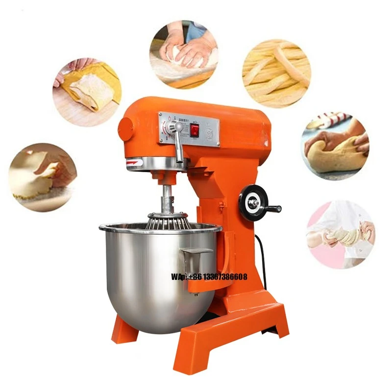 Kitchen With Baking Area - เครื่องผสมแป้งขนมปังนมเค้กขนาด 30 ลิตร เครื่องผสมอาหารไฟฟ้าในครัว หุ่นยนต์ทำขนม เครื่องตีแป้ง