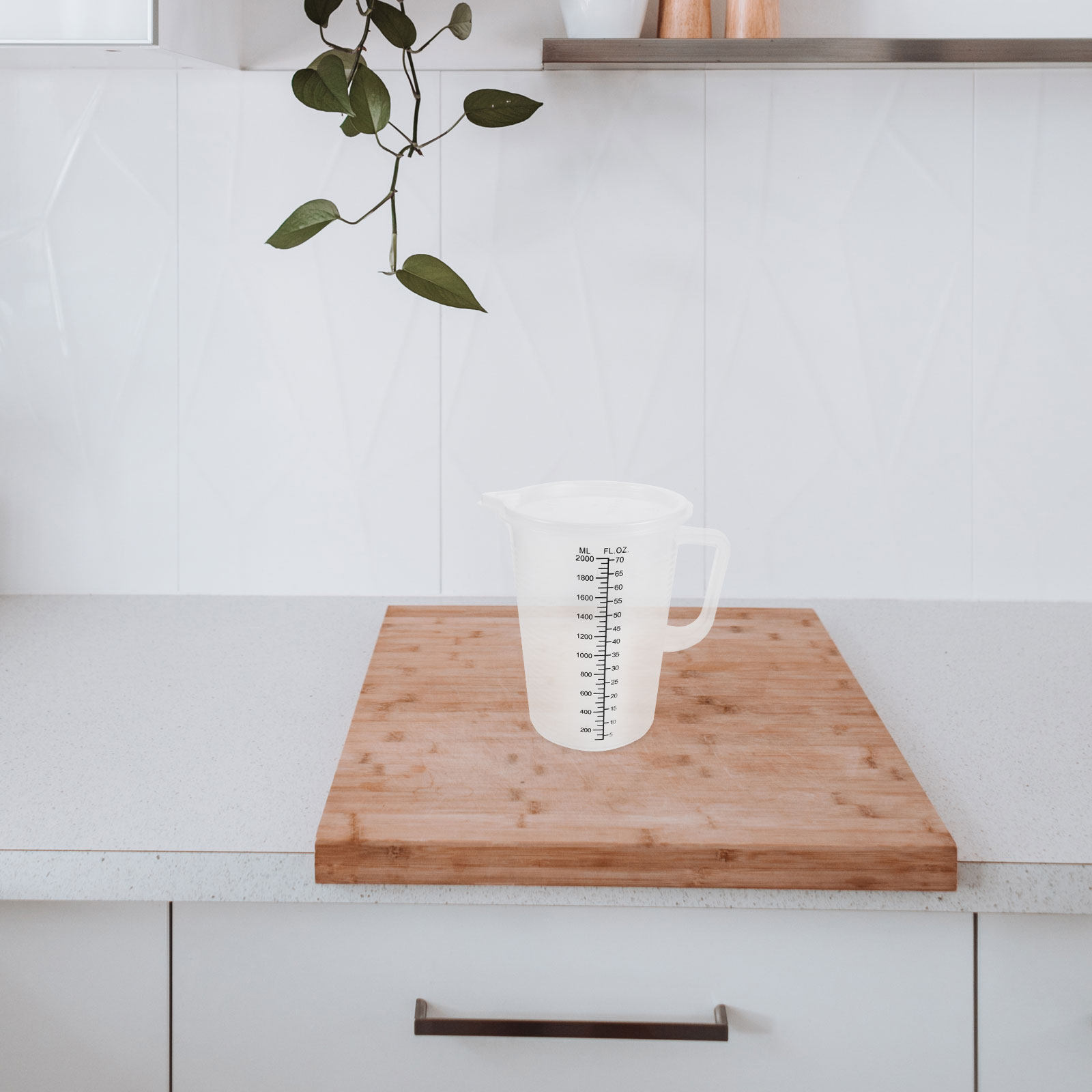 ถ้วยตวงขนาด 2.0 ลิตร แบบสองด้า - Kitchen Baking Containers บทวิจารณ์และราคา
