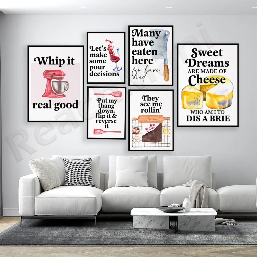 โปสเตอร์คำคมการอบขนมสุดฮา, คำค - Kitchen Baking Wall Art บทวิจารณ์และราคา