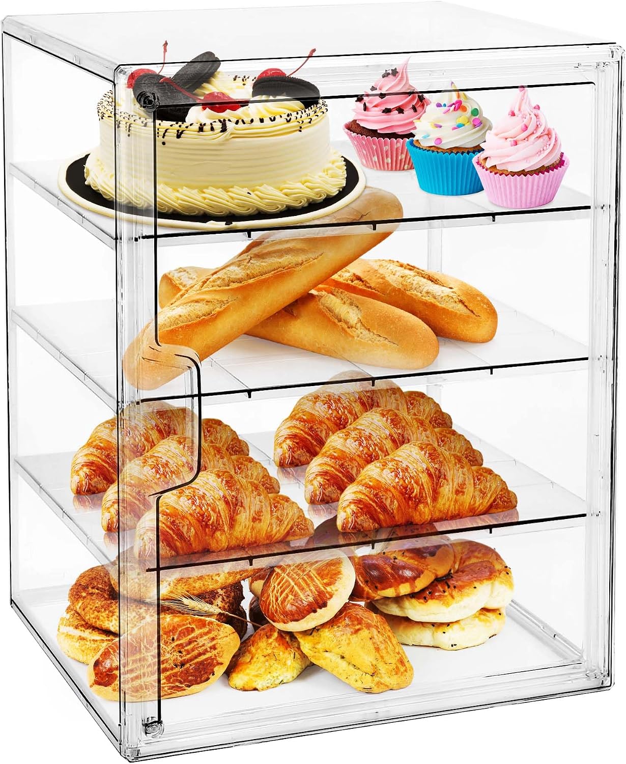 ตู้โชว์ขนมอบ, กล่องเก็บขนมปังส - Kitchen Baking Containers บทวิจารณ์และราคา