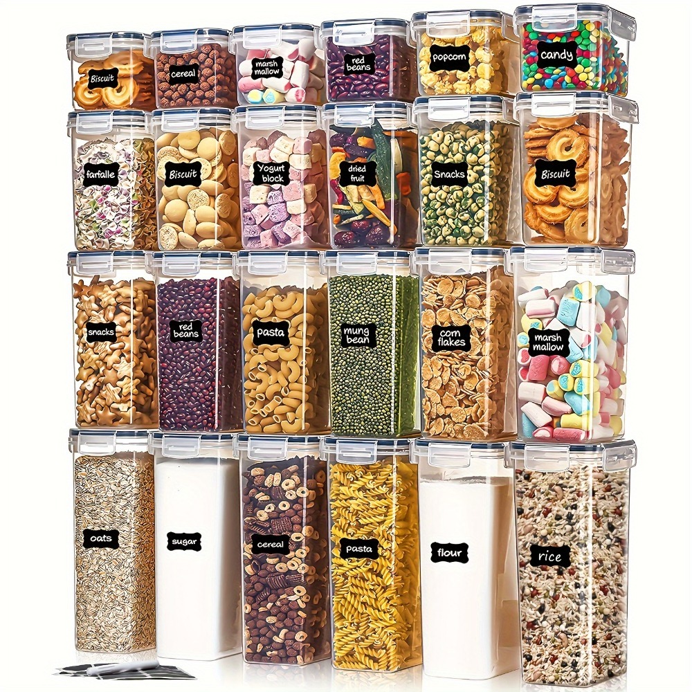 24 ชิ้น กล่องเก็บอาหาร 12 กล่อ - Kitchen Zo บทวิจารณ์และราคา