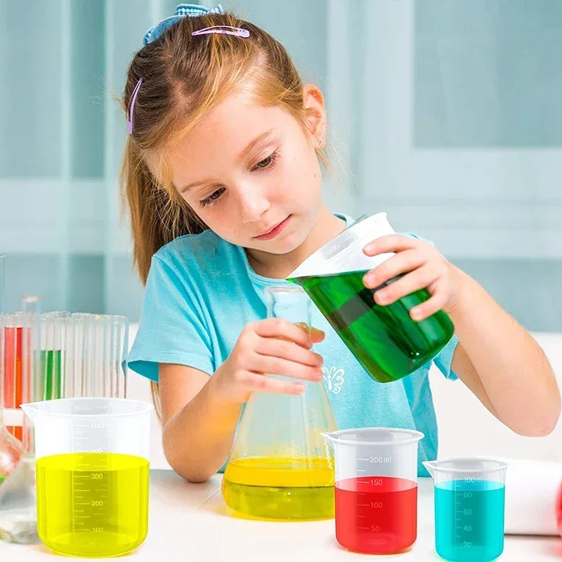 100ml ถ้วยตวงพลาสติกโปร่งใสขนา - Kitchen Baking Containers บทวิจารณ์และราคา