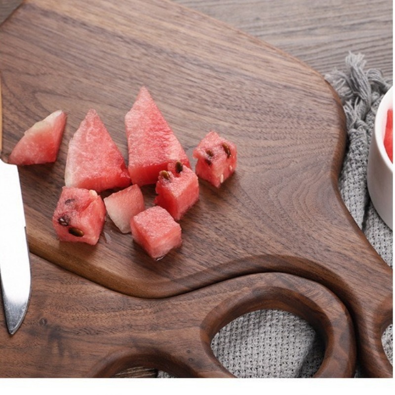 เขียงไม้แบล็ควอลนัทแท้ ถาดไม้  - Kitchen With Baking Area บทวิจารณ์และราคา