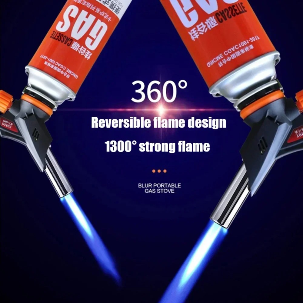 หัวพ่นแก๊สเชื่อมโลหะ ปืนพ่นไฟท - Kitchen Baking Torch บทวิจารณ์และราคา
