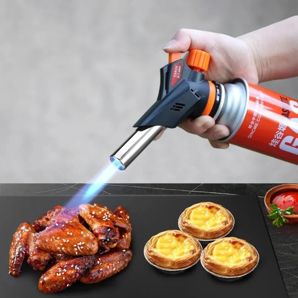 หัวพ่นแก๊สเชื่อมโลหะ ปืนพ่นไฟท - Kitchen Baking Torch บทวิจารณ์และราคา