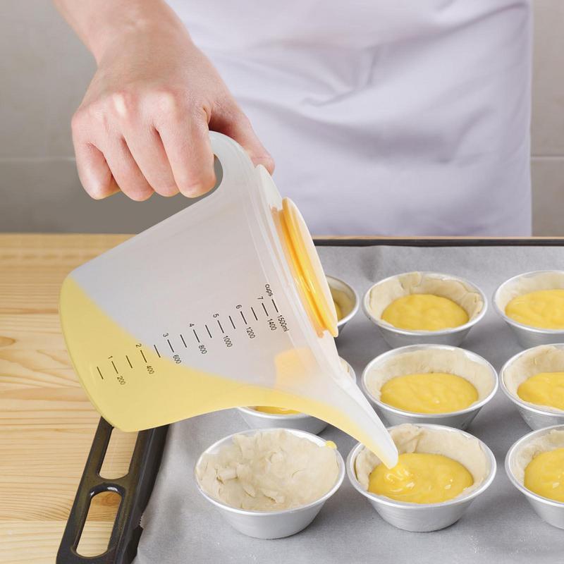 ถ้วยตวงของเหลวขนาด 1500 มล. สำ - Kitchen Baking Containers บทวิจารณ์และราคา
