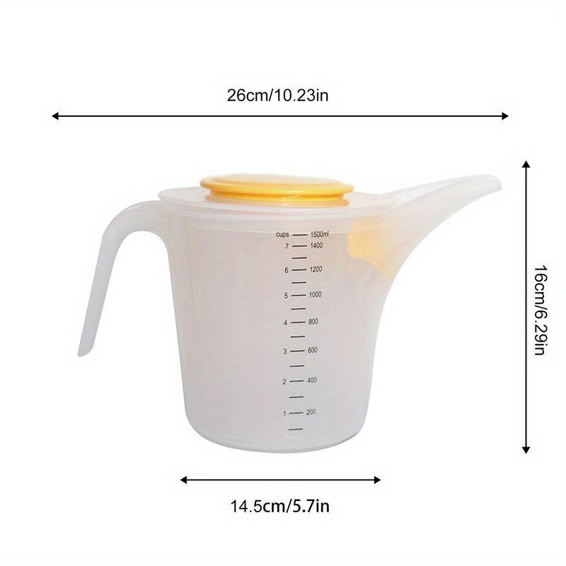 ถ้วยตวงของเหลวขนาด 1500 มล. สำ - Kitchen Baking Containers บทวิจารณ์และราคา