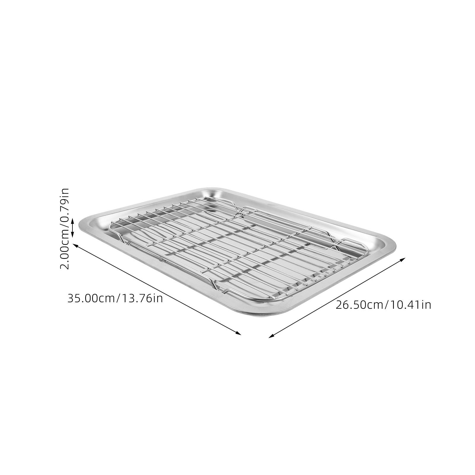 ชุดตะแกรงอบขนมปังสแตนเลส 1 ชุด - Cooling Rack Wire บทวิจารณ์และราคา