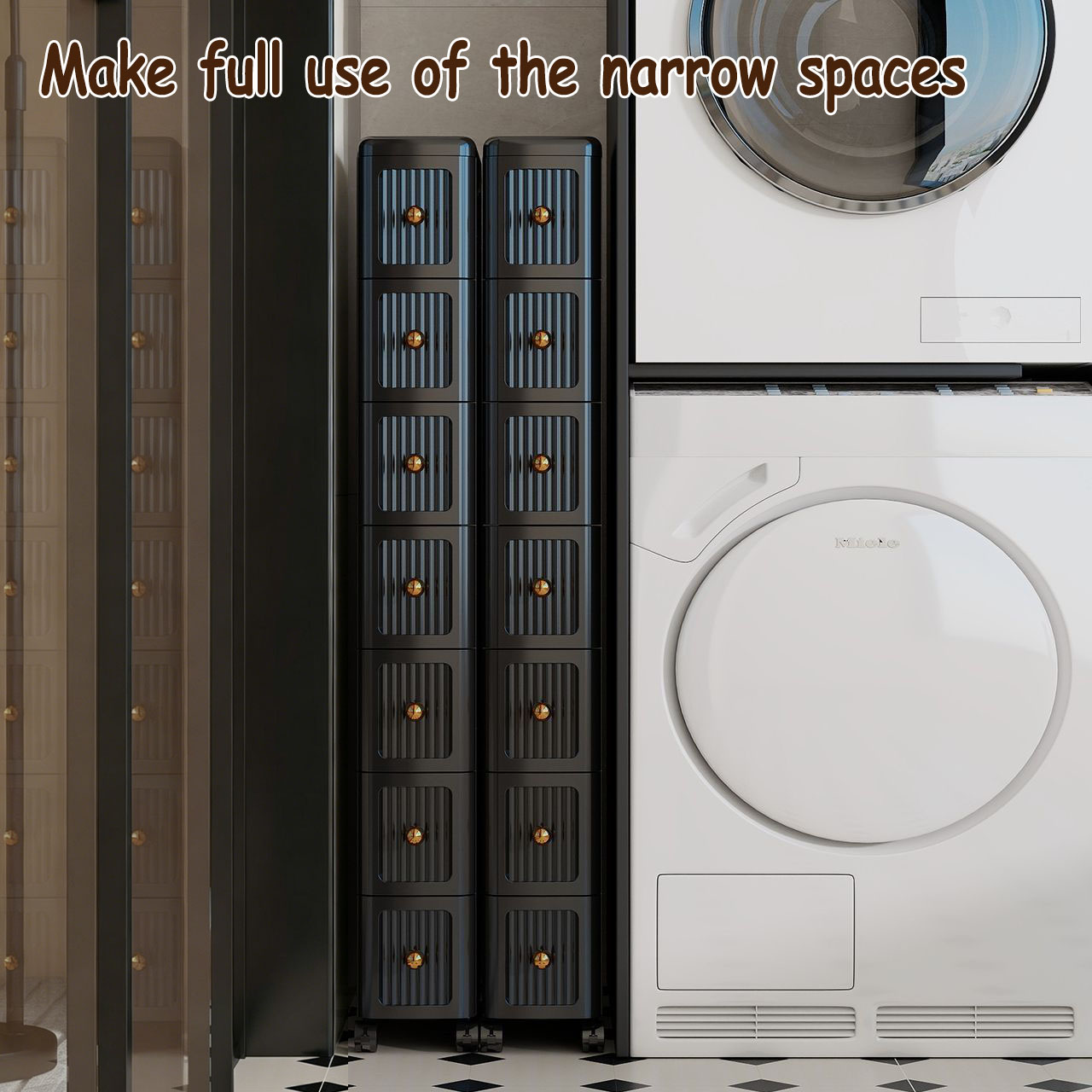 ตู้เก็บของแบบลิ้นชักช่องแคบ 15 - Kitchen Zo บทวิจารณ์และราคา