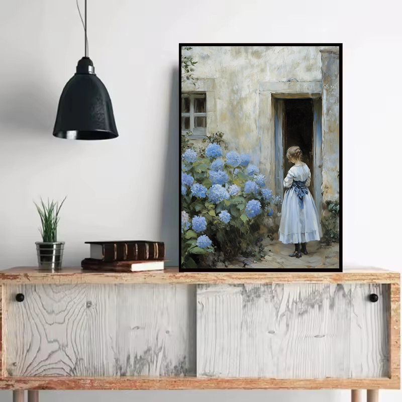 ครัวฝรั่งเศสผู้หญิงอบขนมปังสีฟ - Kitchen Baking Wall Art บทวิจารณ์และราคา