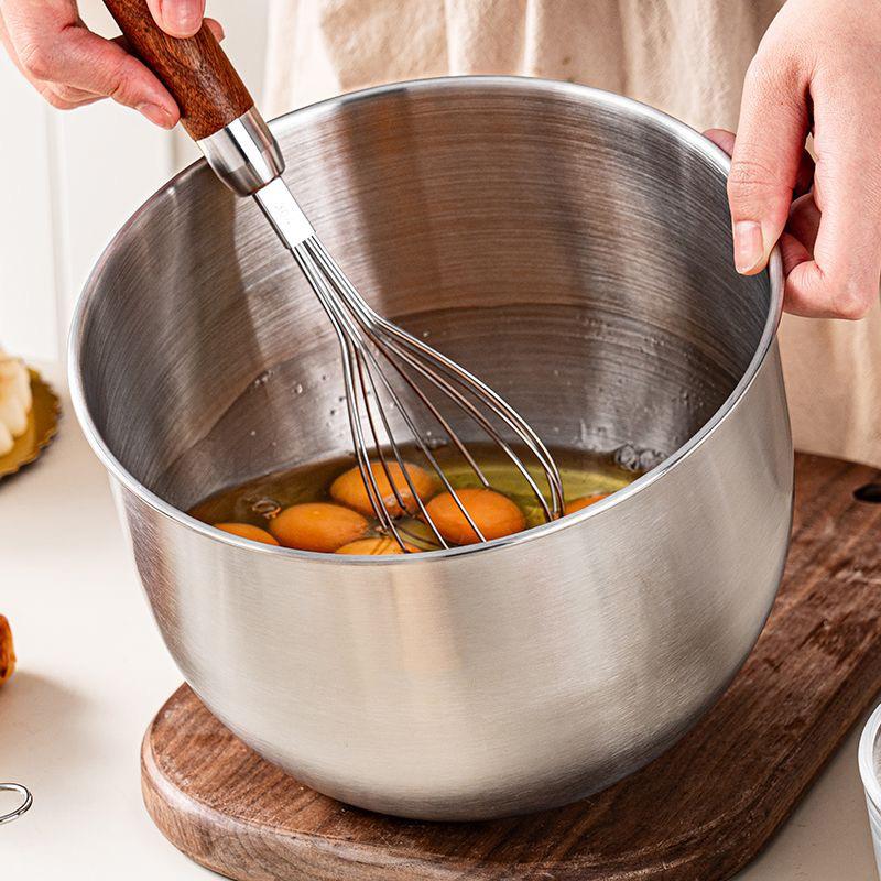 1 ชิ้น ชามผสมสแตนเลสสำหรับทำอา - Kitchen Baking Containers บทวิจารณ์และราคา