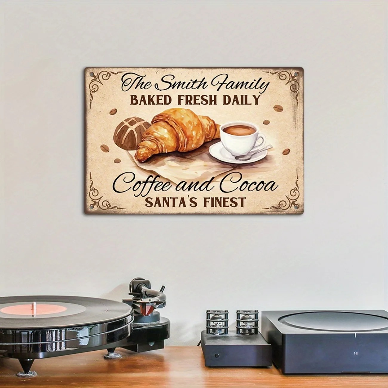 ป้ายโลหะตกแต่งผนังสไตล์บ้านไร่ - Kitchen Baking Wall Art บทวิจารณ์และราคา