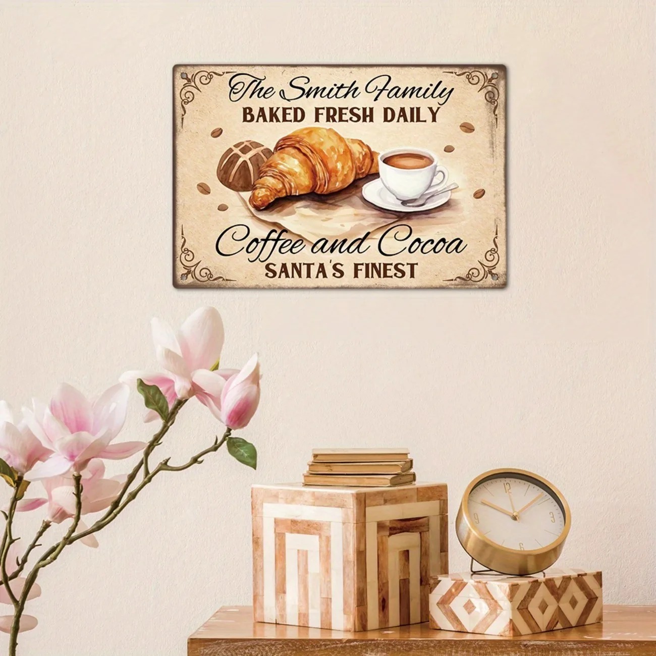 ป้ายโลหะตกแต่งผนังสไตล์บ้านไร่ - Kitchen Baking Wall Art บทวิจารณ์และราคา