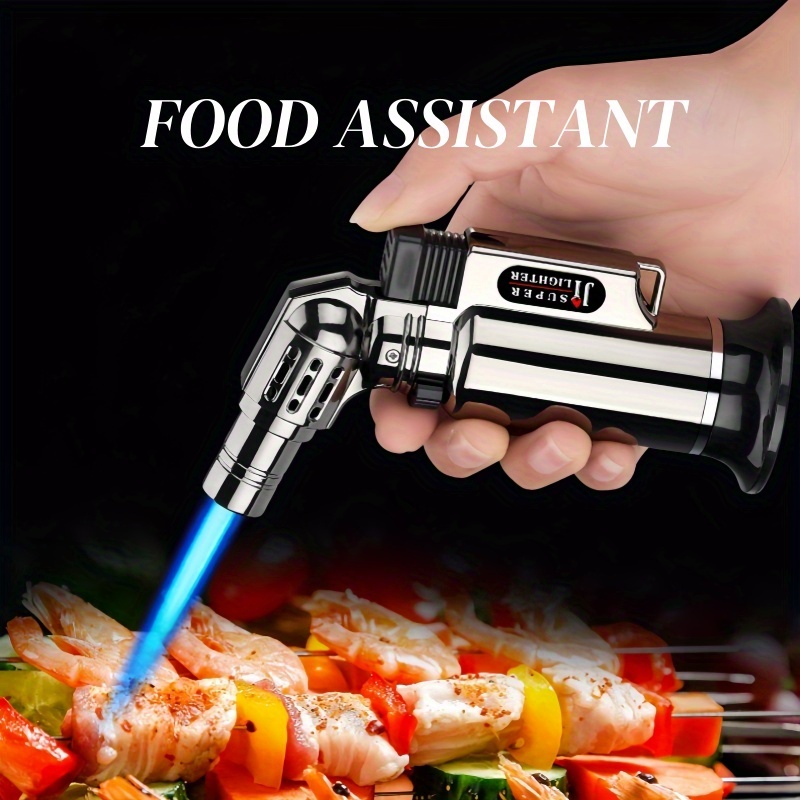 ไฟแช็คแก๊สแบบพกพา ทนลม ใช้แก๊ส - Kitchen Baking Torch บทวิจารณ์และราคา