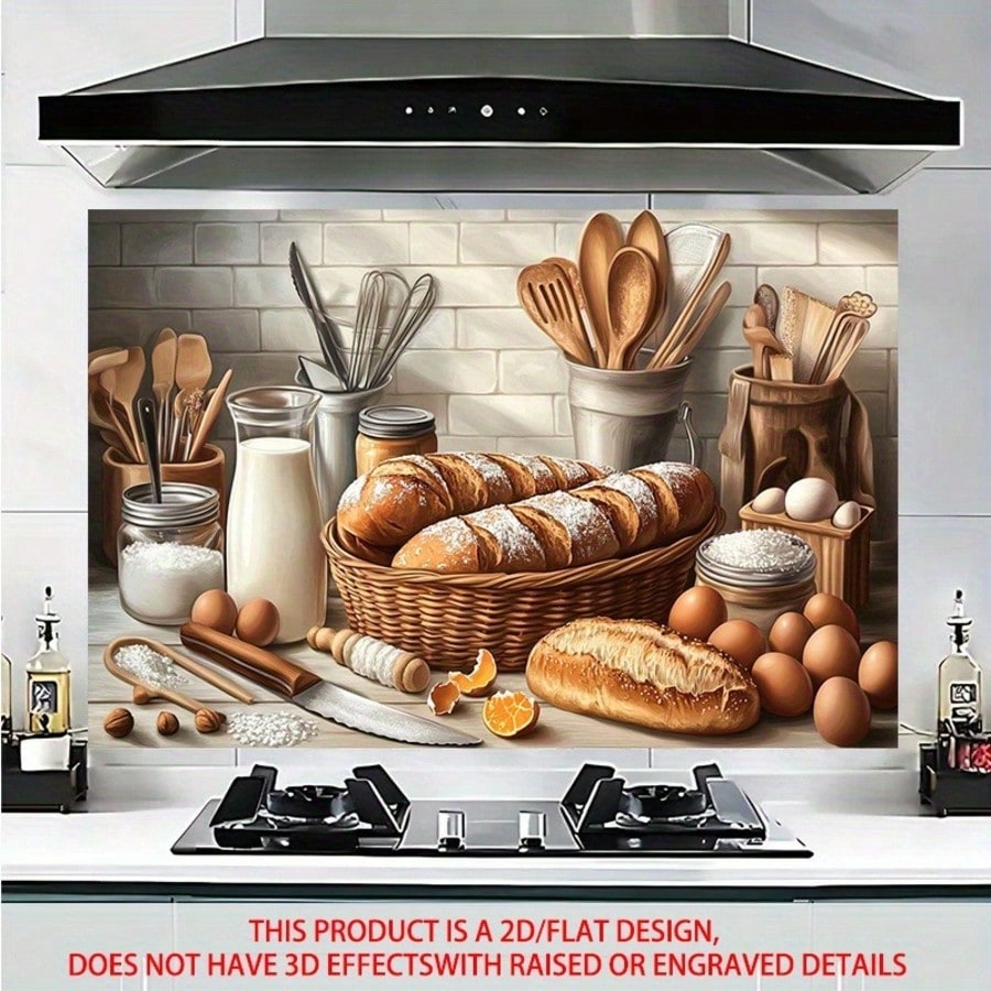 สติ๊กเกอร์ติดผนัง PVC ลายเบเกอ - Kitchen Baking Wall Art บทวิจารณ์และราคา
