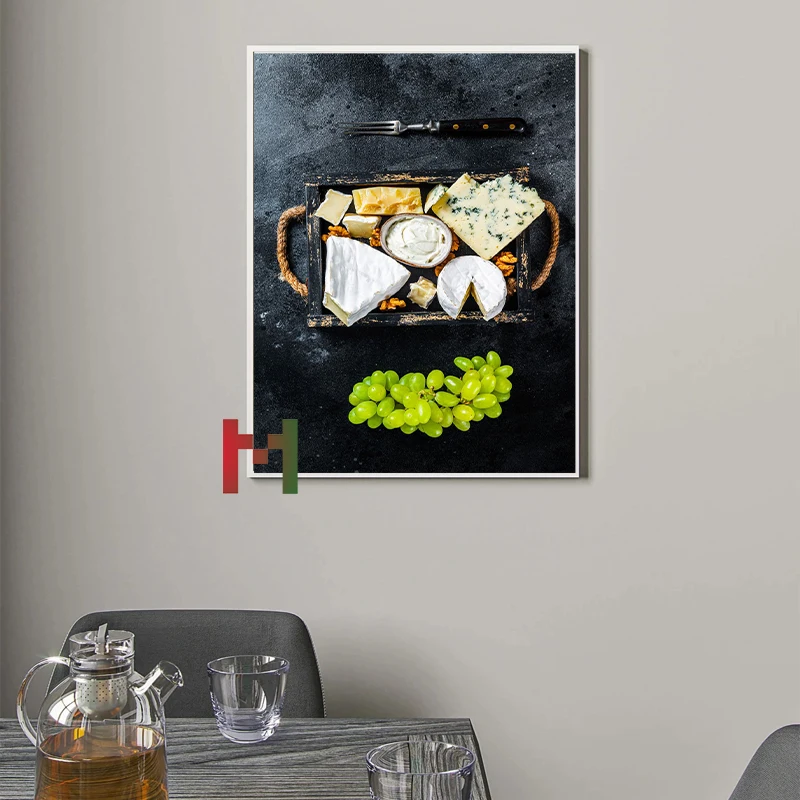 อาหาร ครัว กระดานดำ ขนมปัง ของ - Kitchen Baking Wall Art บทวิจารณ์และราคา
