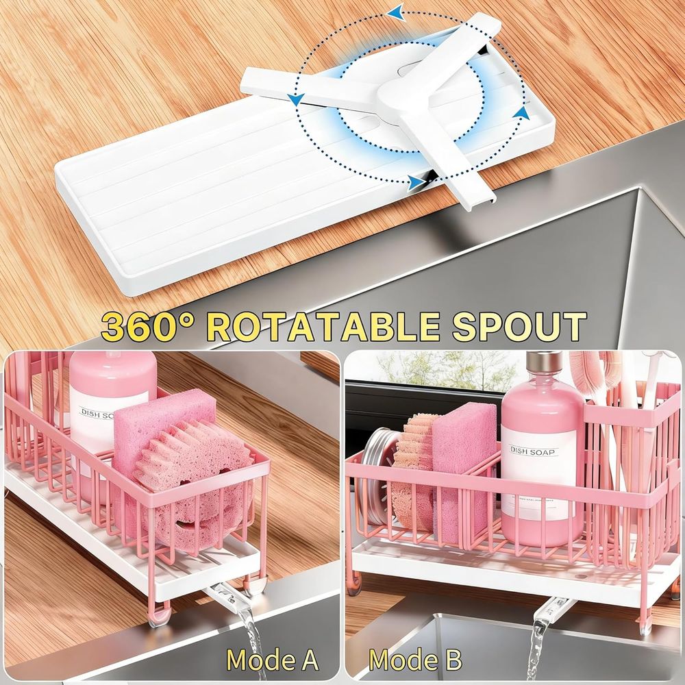 ที่วางฟองน้ำหรืออุปกรณ์จัดระเบ - Kitchen Zo บทวิจารณ์และราคา