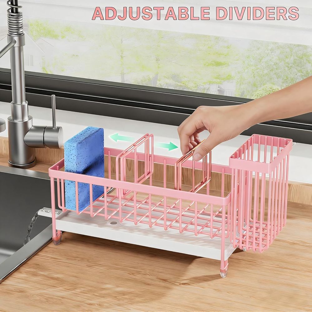 ที่วางฟองน้ำหรืออุปกรณ์จัดระเบ - Kitchen Zo บทวิจารณ์และราคา